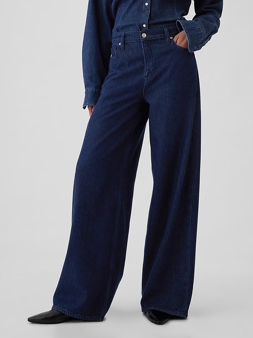 Gap, Mid Rise UltraSoft Baggy Jeans