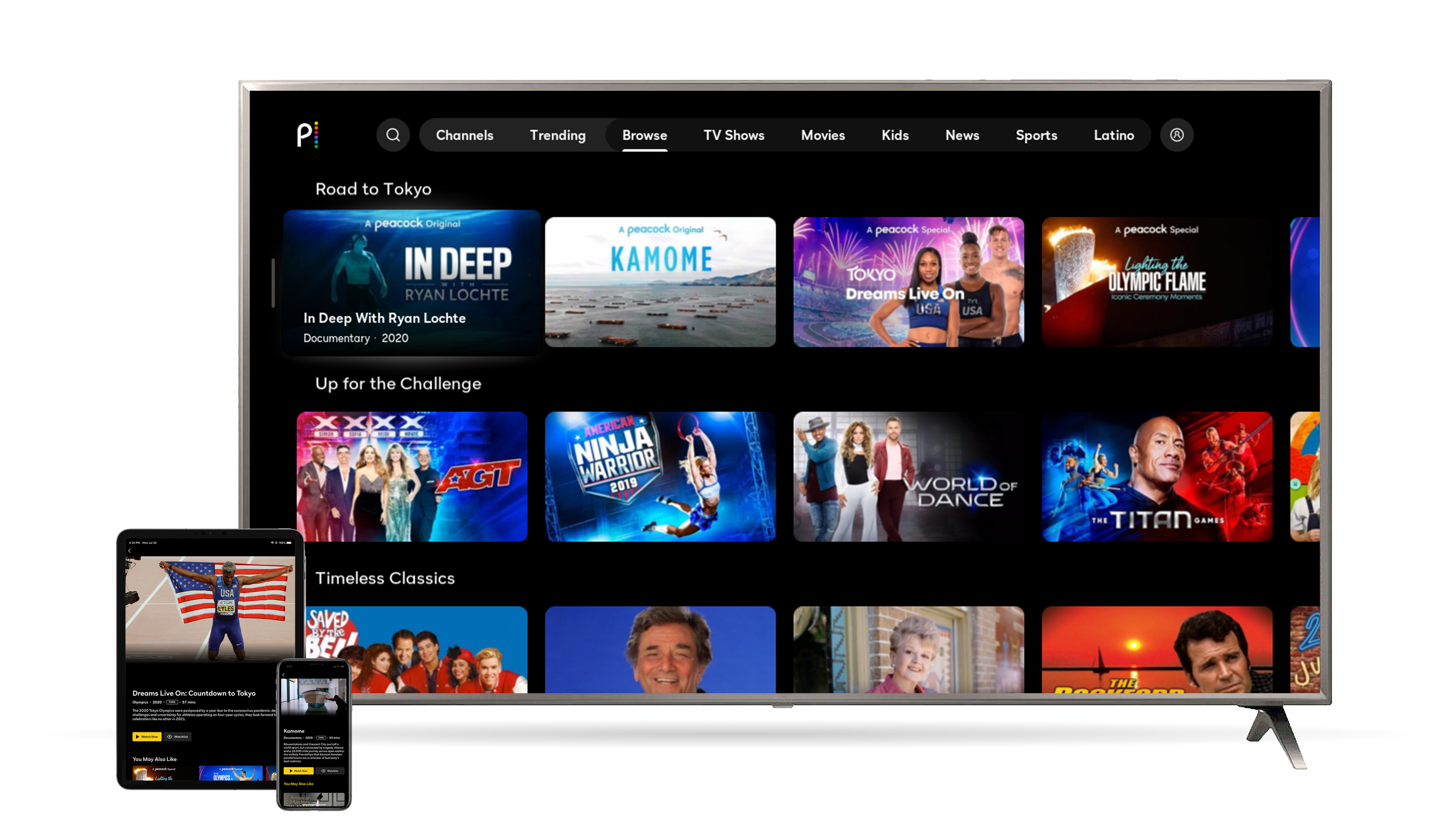NBCU launched the Peacock platform nationally on July 15.