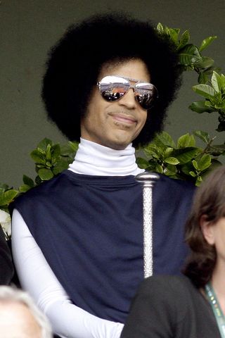 Prince At The French Open, 2014
