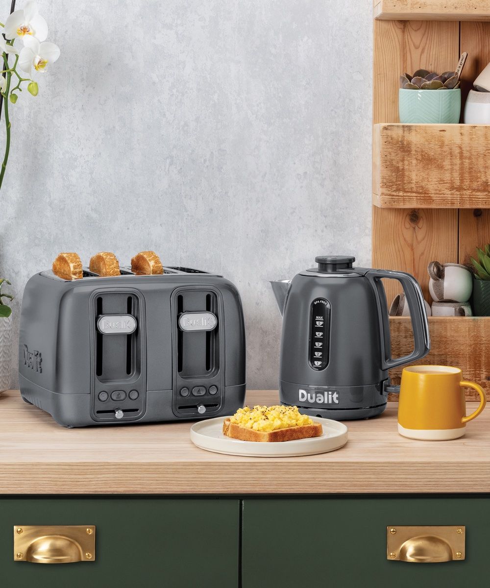 See the sleek newlook Dualit Domus kettles and toasters Homes & Gardens
