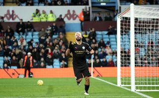 Sergio Aguero became the leading foreign goalscorer in the Premier League after his hat-trick against Aston Villa