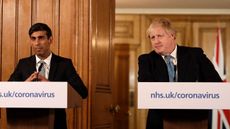 Rishi Sunak and Boris Johnson