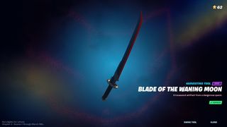 Fortnite crescent moon blade