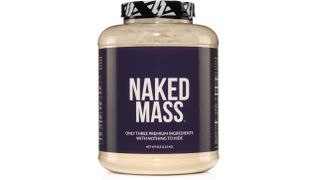 Naked Mass on white background