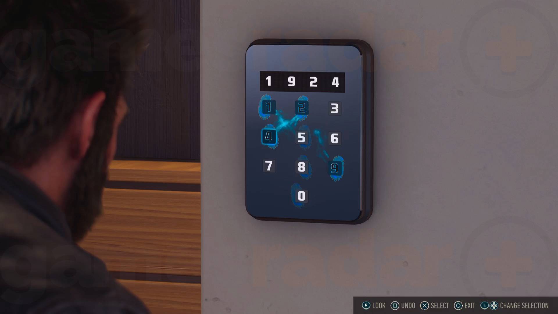 Marvel's Wolverine closet code combination