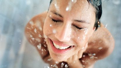 Why showering every day is bad, Woman showering