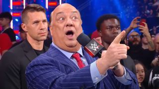 Paul Heyman on Monday Night Raw
