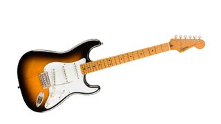 Best beginner electric guitars: Squier Classic Vibe ‘50s Stratocaster beginner's electric guitar