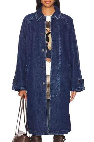 Rigid Denim Coat