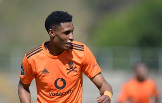 Orlando Pirates winger Vincent Pule