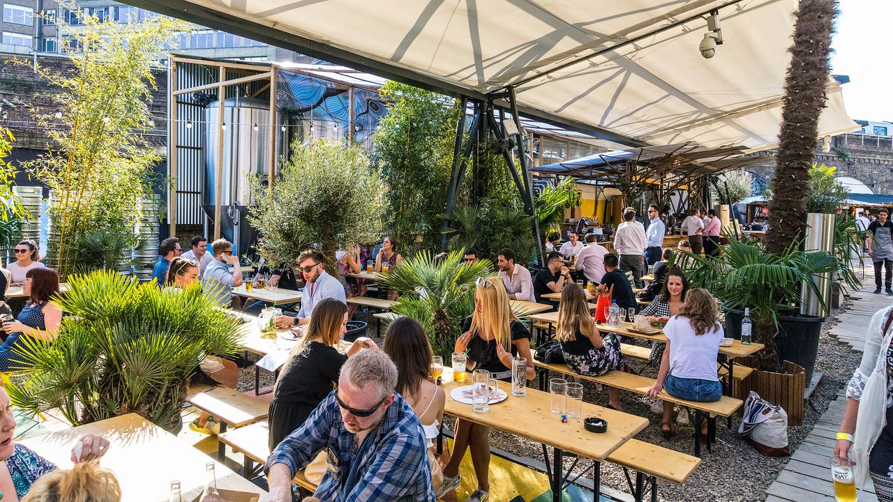 German Kraft brewery, outdoor view