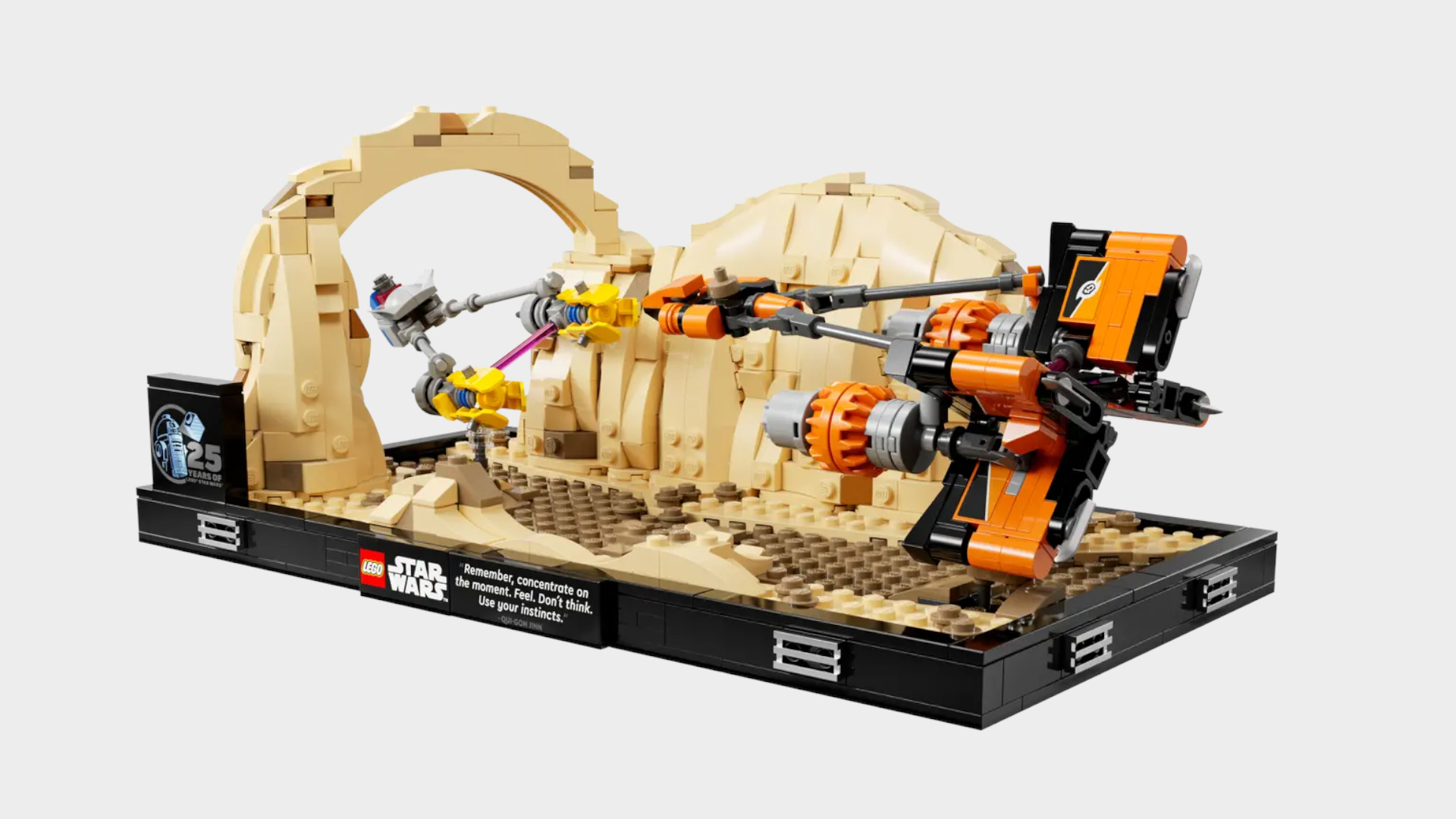 Lego Mos Espa Podrace Diorama set