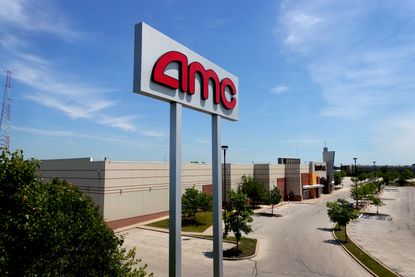 An AMC sign