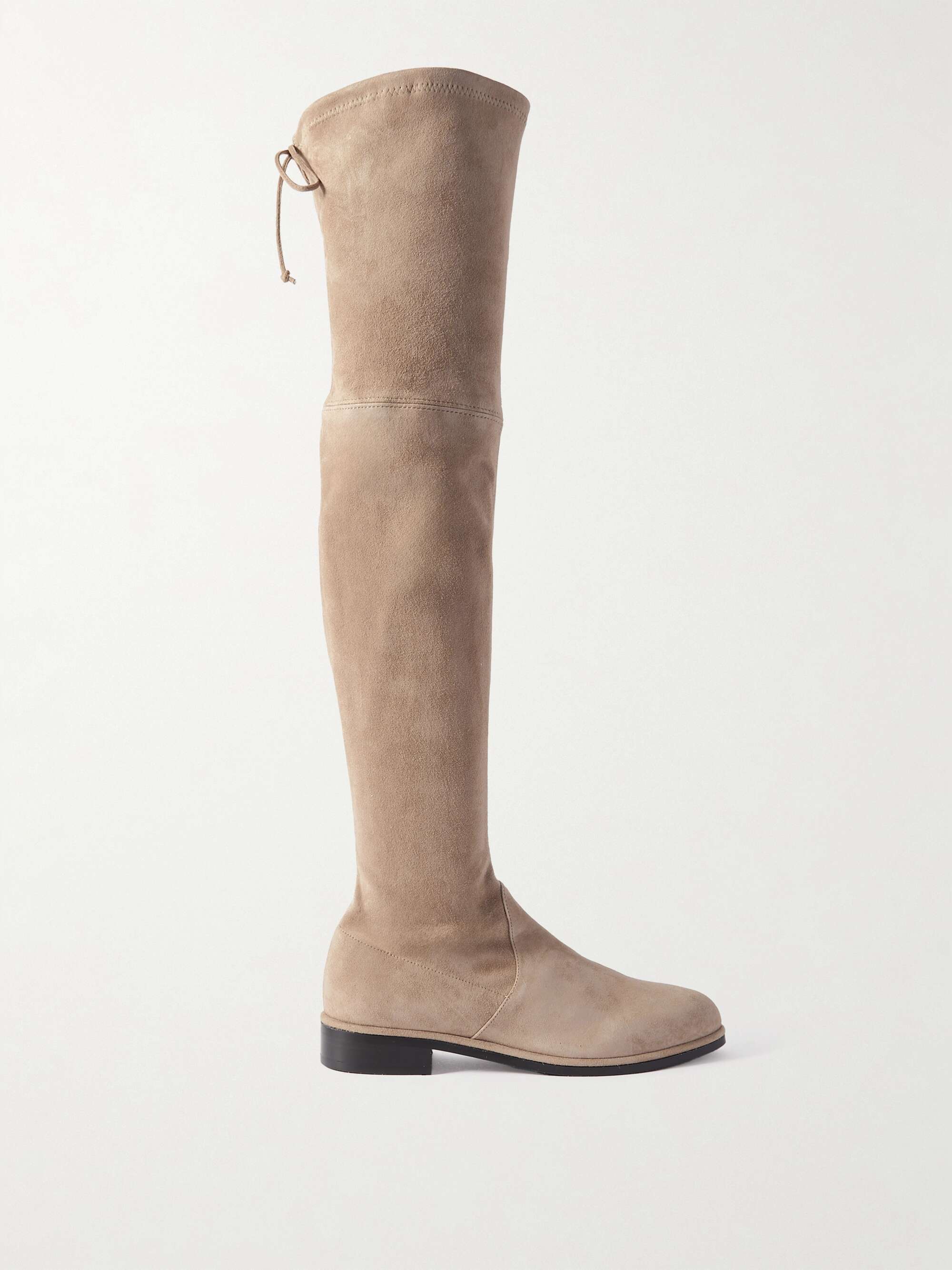 Lowland Bold Suede Over-the-Knee Boots