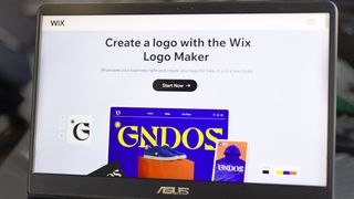 Wix, one of the best free logo maker options