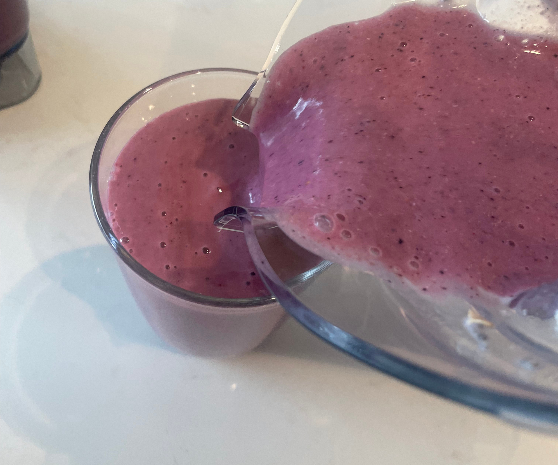 Berry smoothies in the Vitamix A3500