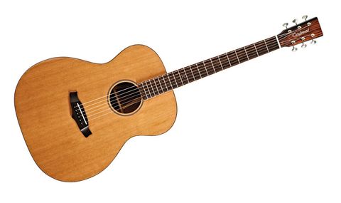 The Cedar top on the TWJF E is ideal for those fed-up with the high-end zing of modern spruce-topped guitars