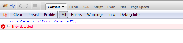 JavaScript debugging