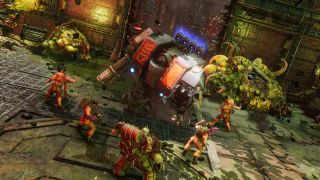 Still from the video game Warhammer 40K: Chaos Gate – Daemonhunters.
