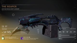 Outriders legendary weapons