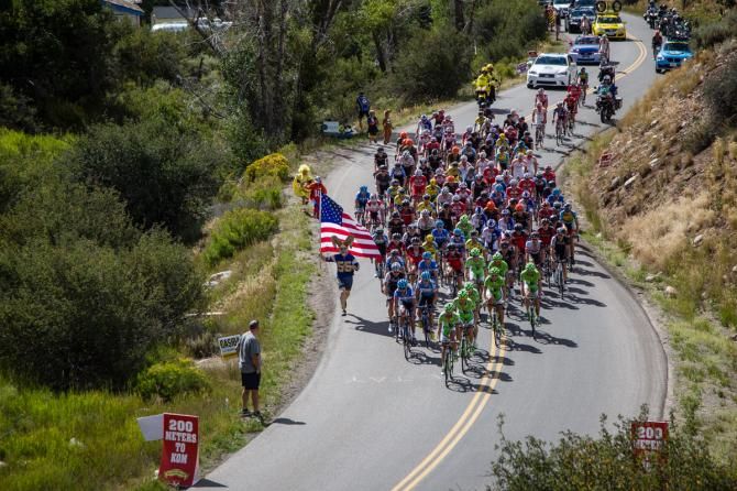 Cannondale controlled the peloton for Viviani