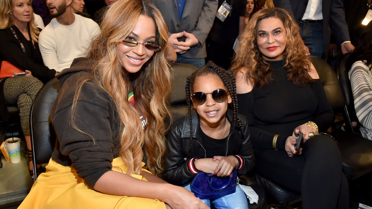 Tina Knowles Gushes Over Blue Ivy Carter After Her BET Win | Marie Claire