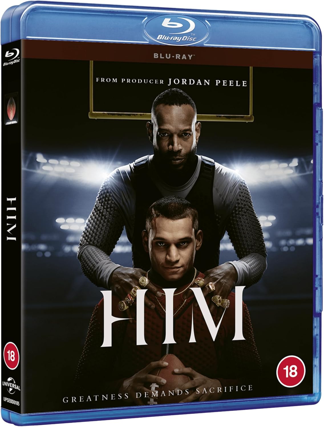 The Blu-ray cover for HIM.