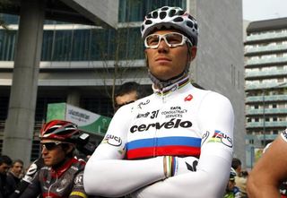 Don't mess with the best. Thor Hushovd (Cervelo) is ready to get down to business.