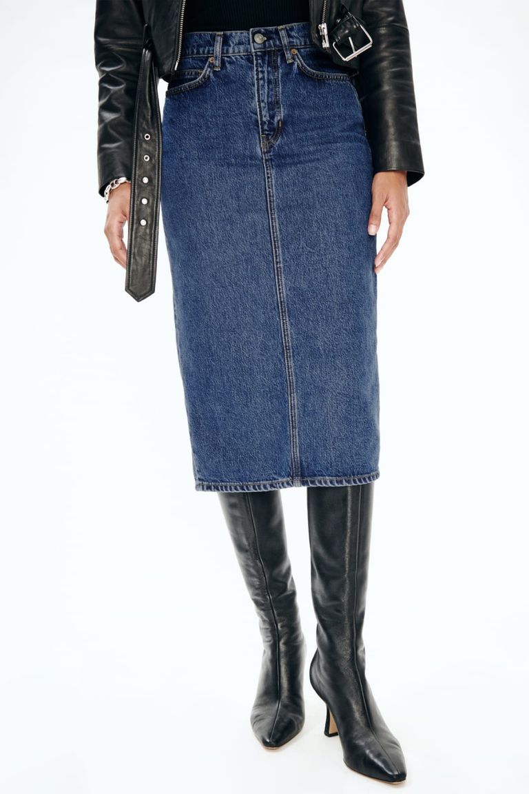 Denim Skirts Are Poised To Be One Of The Biggest Fall 2024 Jean Trends ...