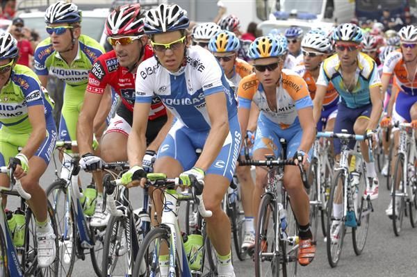 Kjell Carlstrom (Liquigas) was bestowed with the Finnish national jersey after Toni Liias tested positive for testosterone