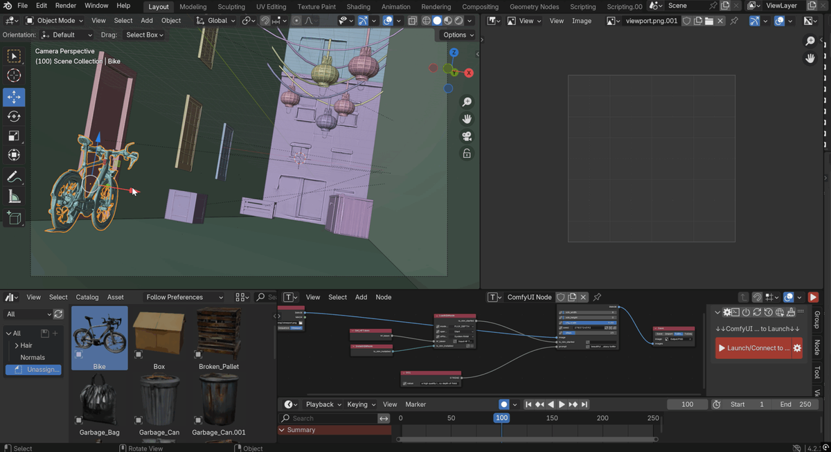Nvidia AI Blueprint for 3D object generation