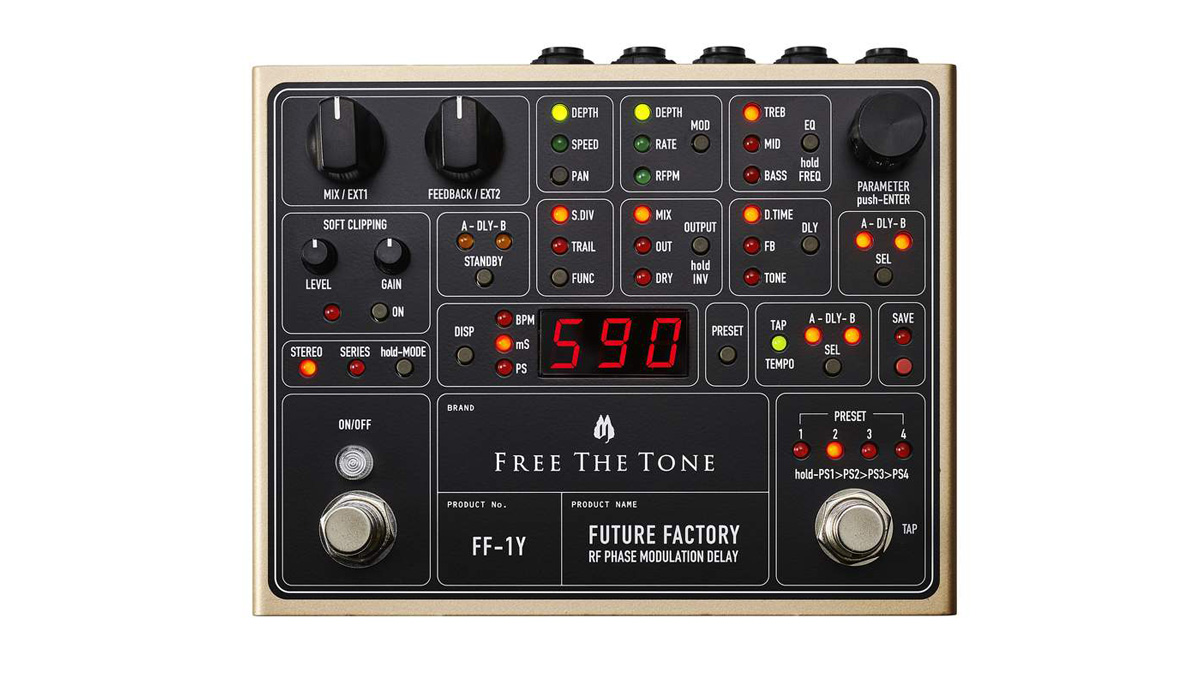 Free The Tone Future Factory FF-1Y delay review | MusicRadar