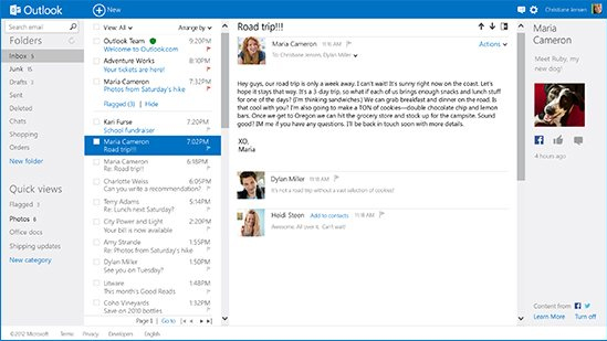 Microsoft drops Hotmail, rebrands webmail to Outlook