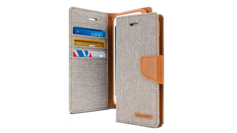Mercury Canvas Diary iPhone 7 Wallet Case