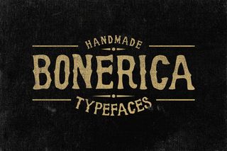 Free font: Bonerica