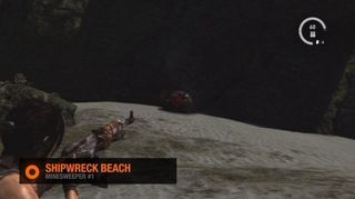Tomb Raider Shipwreck Beach Mine #1
