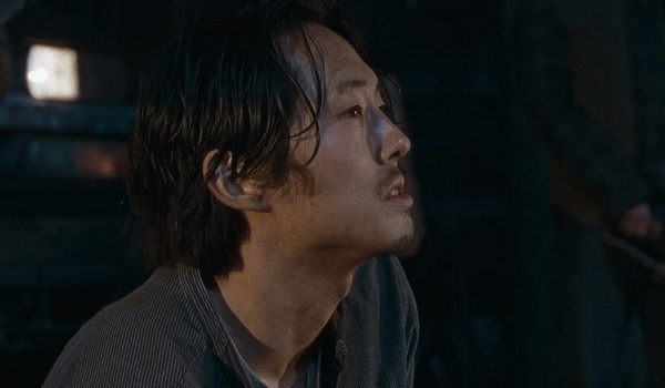 glenn walking dead negan