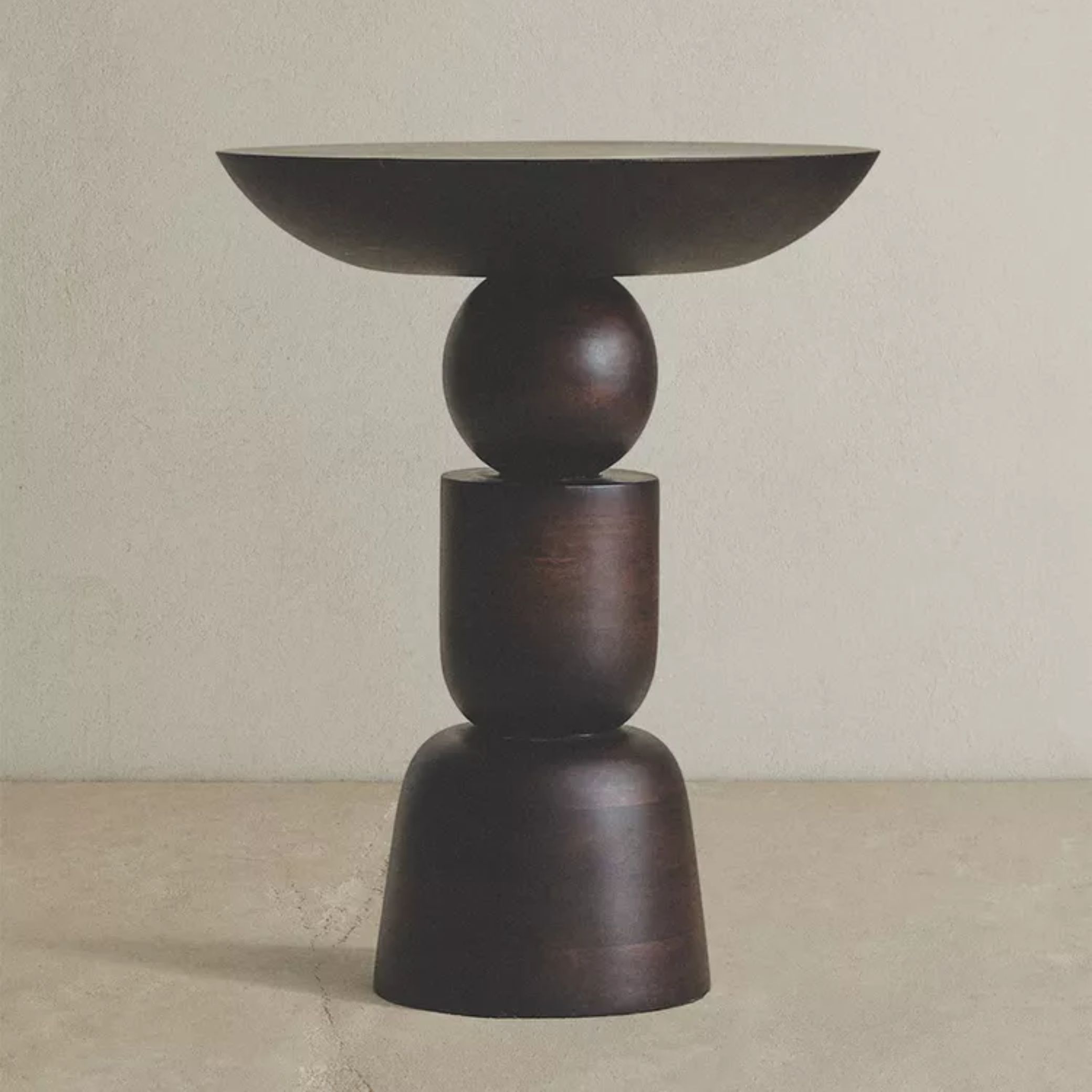 ZARA Home Wooden Side Table.