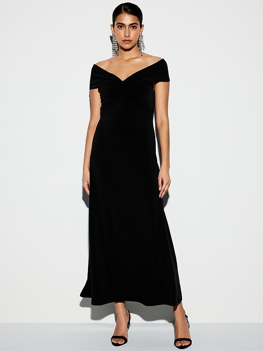 The Occasion by Old Navy Off-Shoulder Maxi Dress