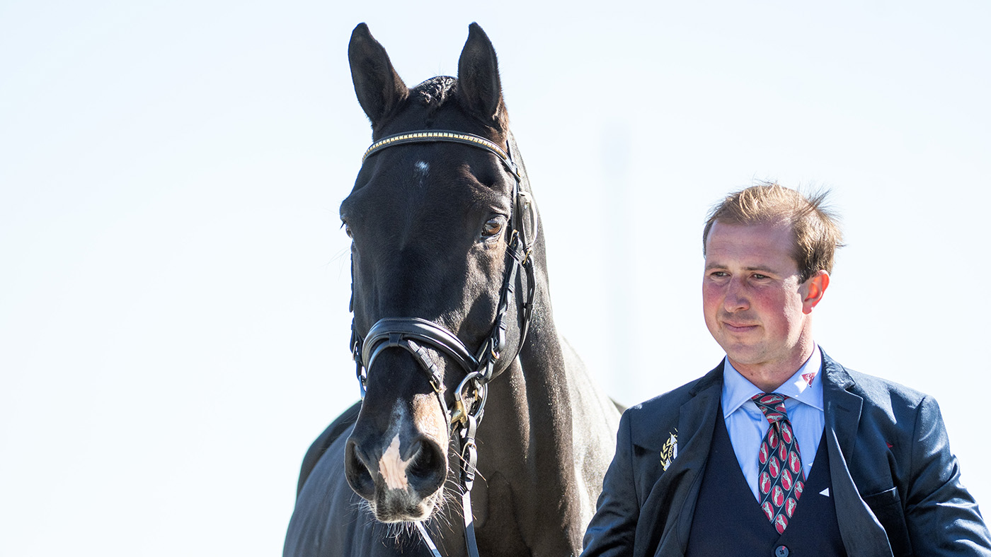 Maryland 5 Star final trot-up &ndash; David Doel and Galileo Nieuwmoed