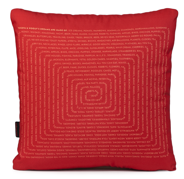 Vasava for Woouf, Sweet Dreams pillow