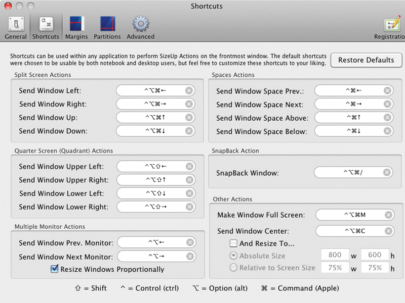 Irradiated Software SizeUp 1.2.1