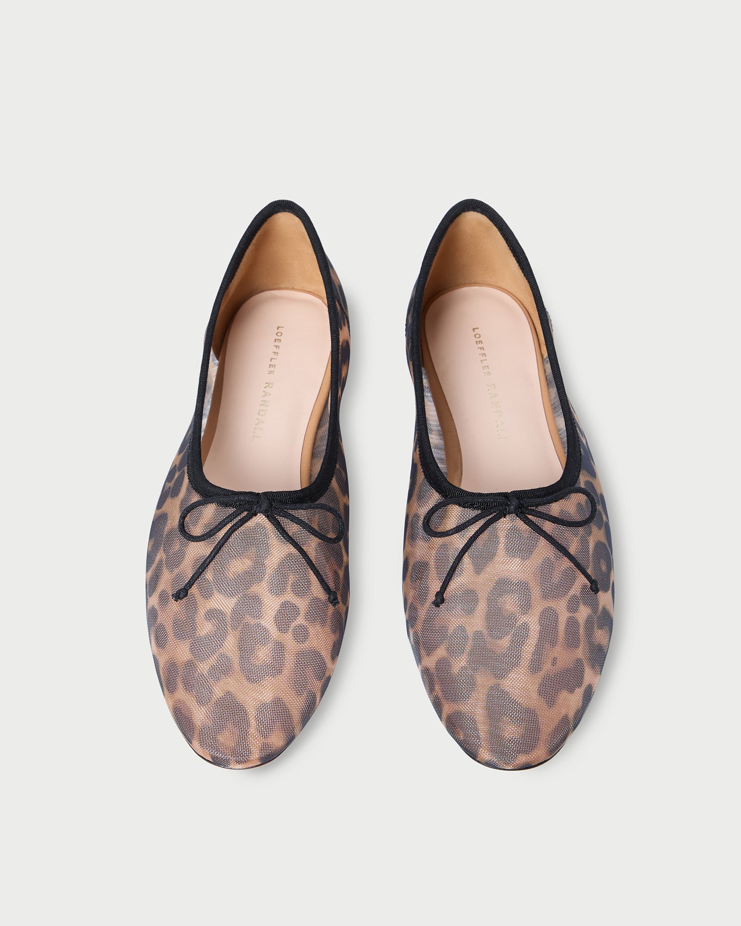 Landon Leopard Mesh Ballet Flat - Watercolor Leopard / 5