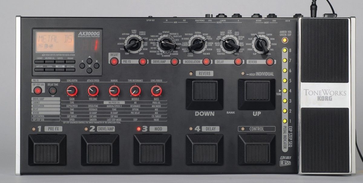 More functions are available via the pushbuttons next to the LCD.
