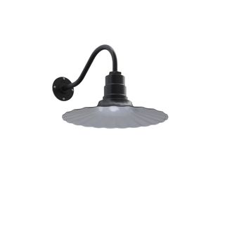 Highland Park Wall Mounted Dome Light | Retro Flower Shaped Light