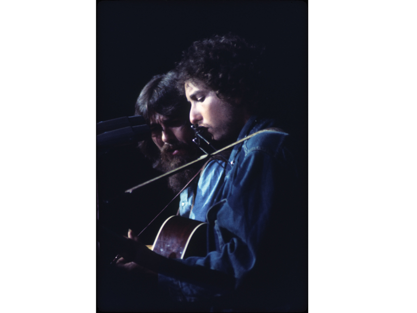 George Harrison and Bob Dylan