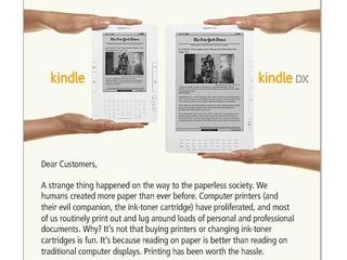 Kindle - centre of the row