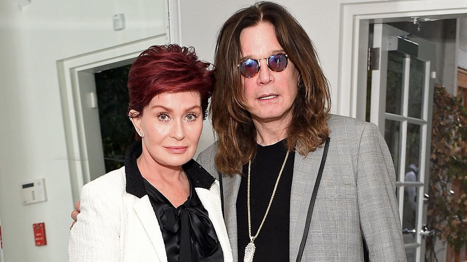 Sharon and Ozzy Osbourne