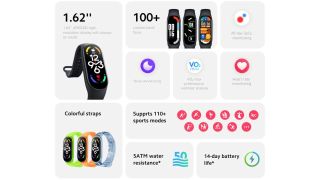 Mi smart Band 7 features