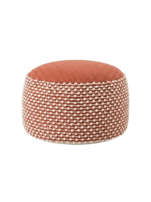 Jersey Bobble Round Pouffe